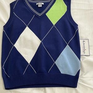 Vintage Kitestrings by Hartstrings Vest Boys Size 12/14 New with Tags